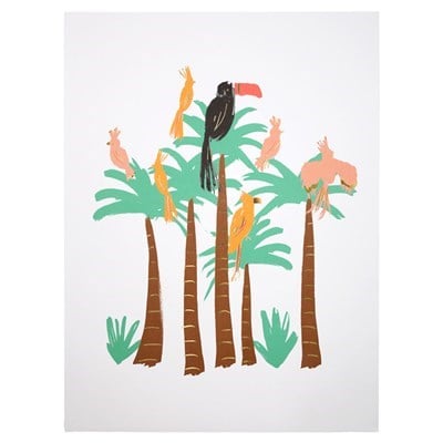 Meri Meri Poster - Flamingo