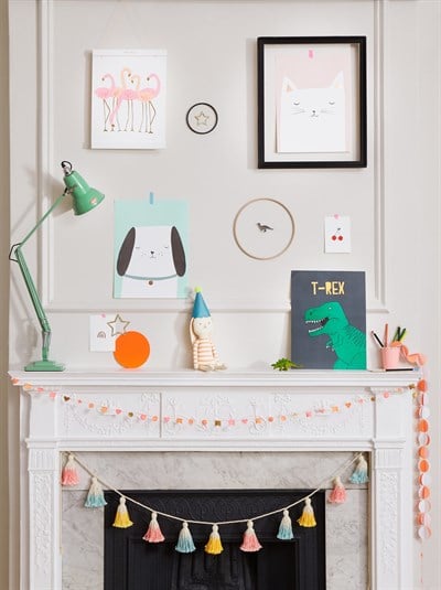 Meri Meri Poster - Flamingo
