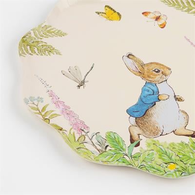 Meri Meri Tabak - Peter Rabbit (L) 8'li