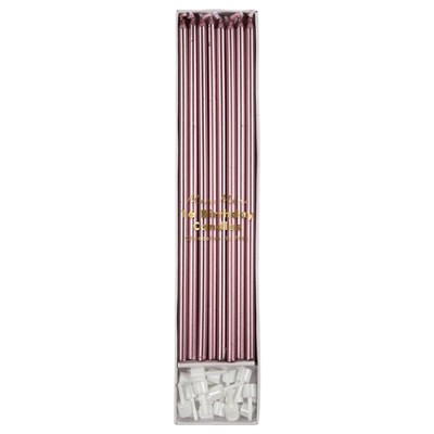 Meri Meri Uzun Pembe Mum