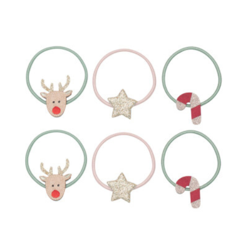 Mimi & Lula Christmas 6'lı Lastik Toka