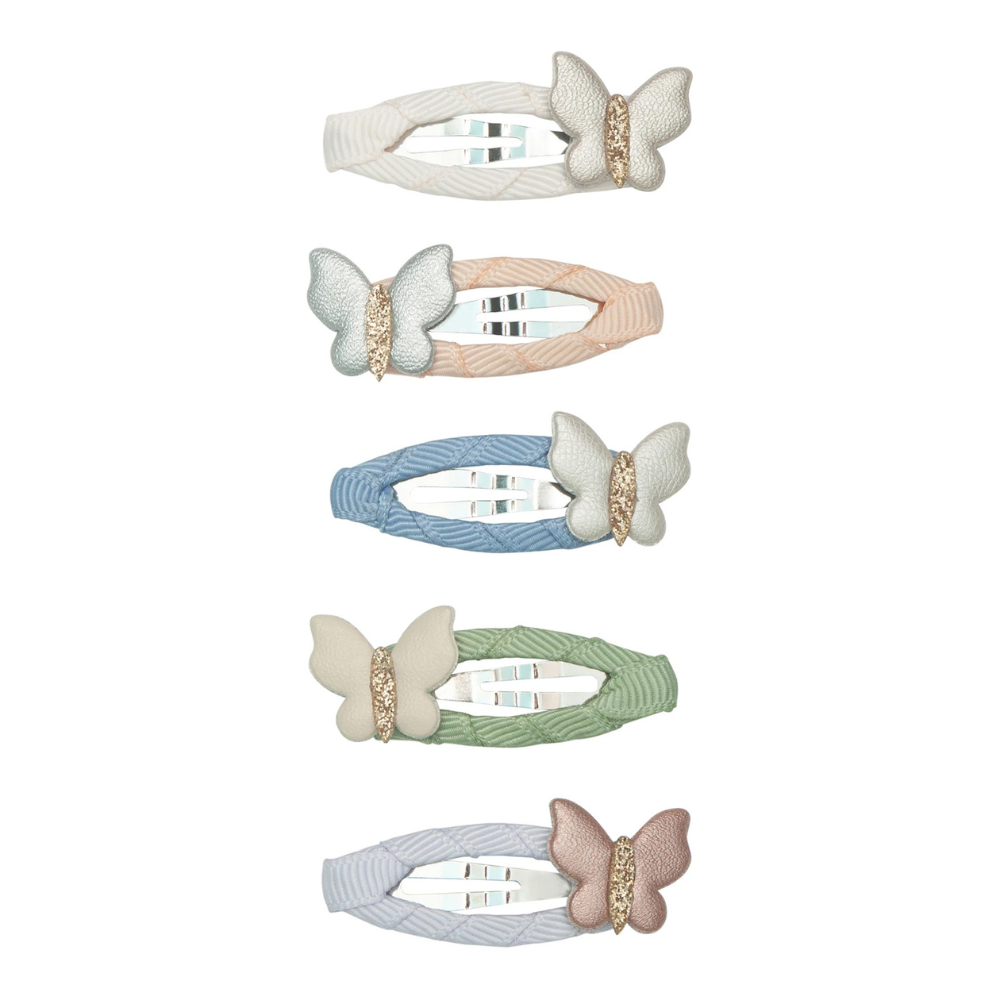 Mimi & Lula Pastel Butterfly Mini 5'li Toka