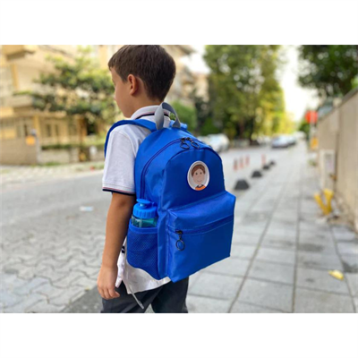 Muca Okul Sırt Çantası - Saks Mavi