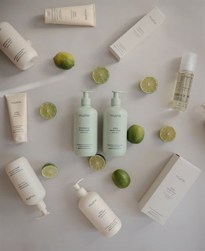 Mushie Baby Limon Kokulu Saç ve Vücut Şampuanı - 400ml