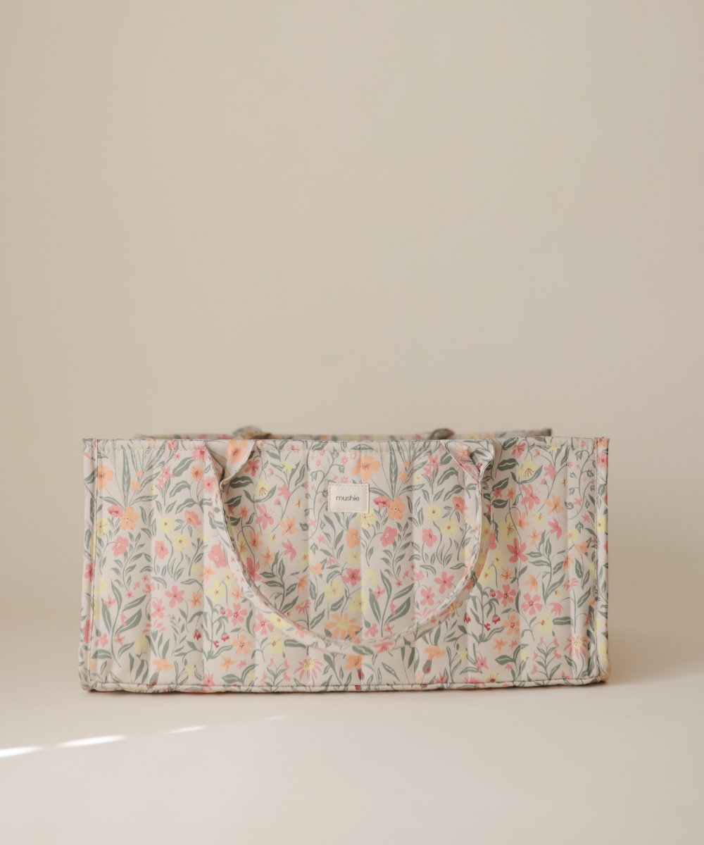 Mushie Bebek Odası Düzenleyici - Pastel Blooms