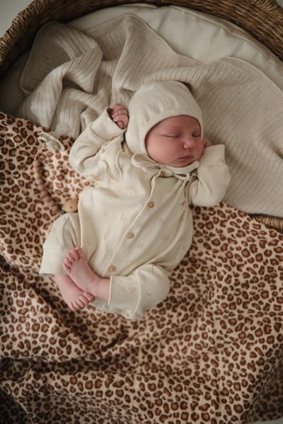 Mushie Organik Müslin Örtü / Kundak - Leopard