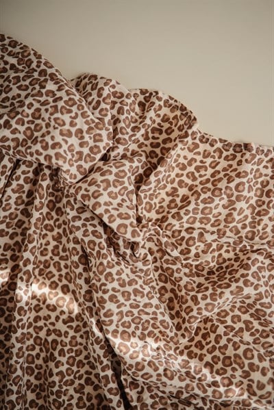 Mushie Organik Müslin Örtü / Kundak - Leopard
