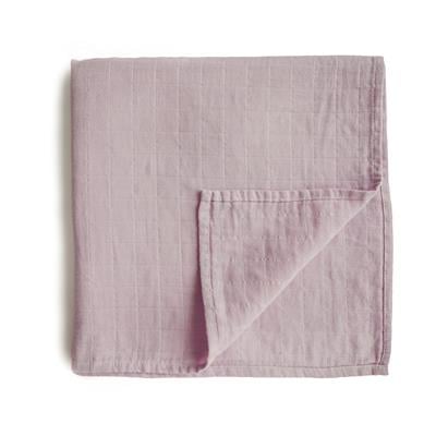 Mushie Organik Müslin Örtü / Kundak - Soft Mauve