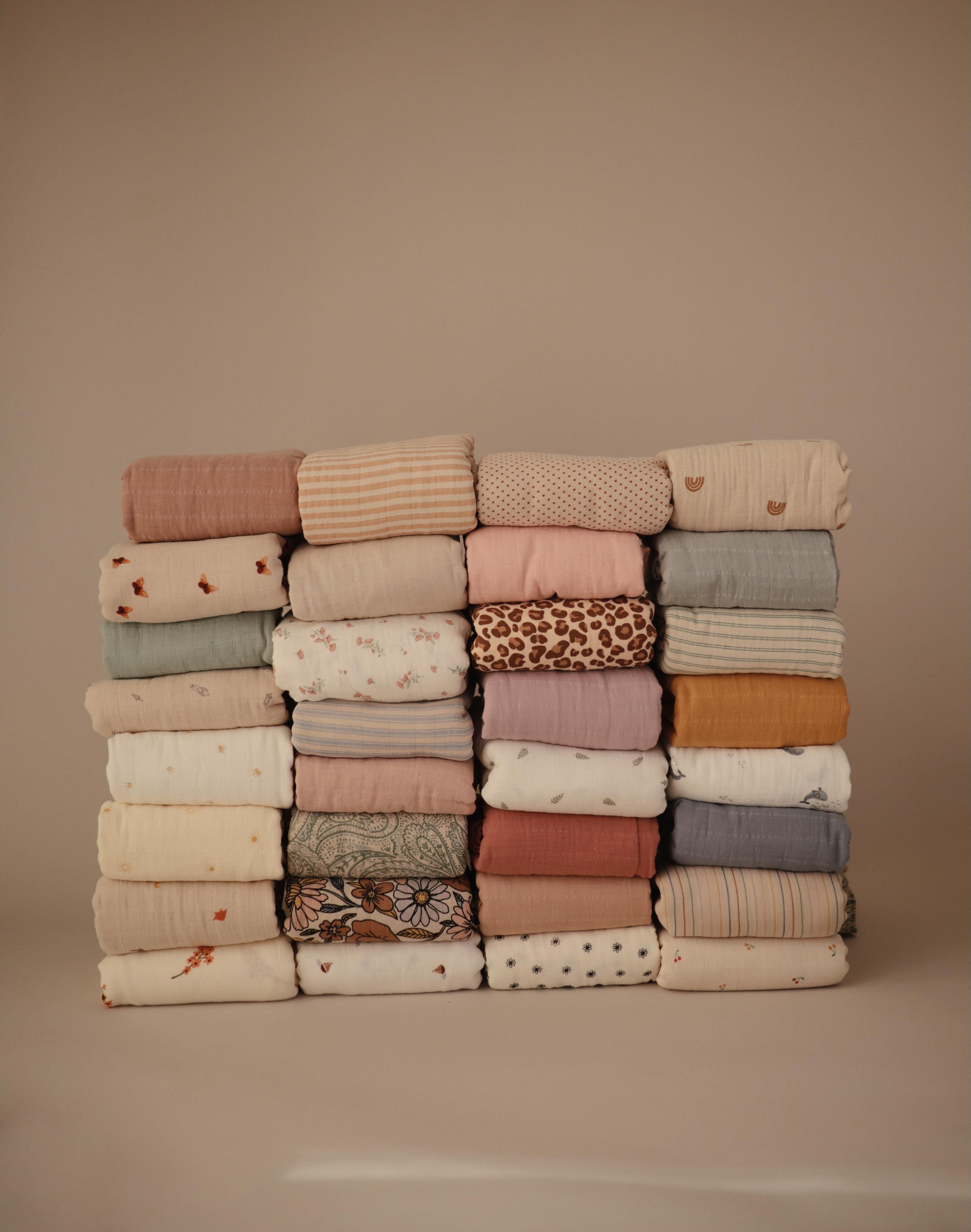 Mushie Organik Müslin Örtü / Kundak - Whales