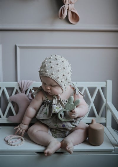 Mushie Pipetli Silikon Sippy Cup - Natural
