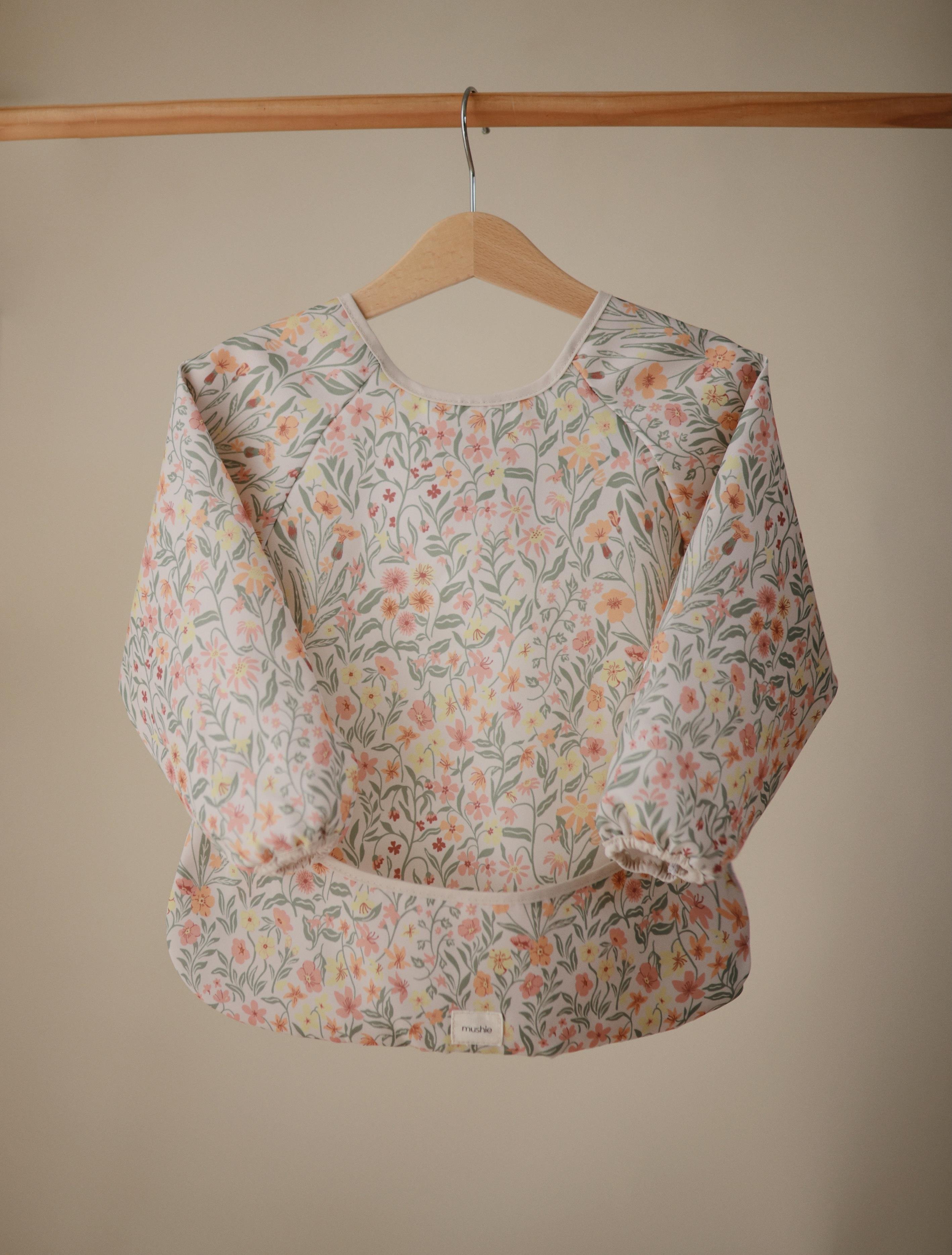 Mushie Uzun Kollu Önlük - Pastel Blooms