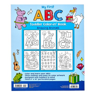 Ooly Boyama Kitabı - ABC Amazing Animals