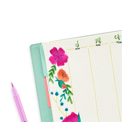 Ooly Color Lustre Fırça Uçlu 10'lu Metalik Kalem