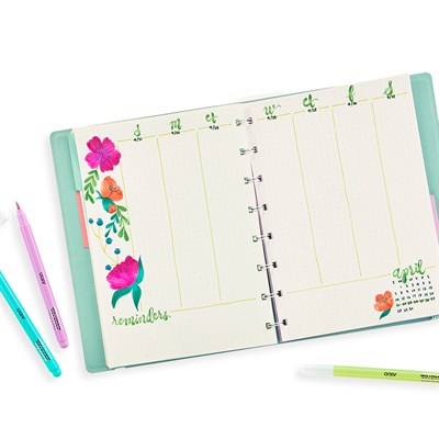 Ooly Color Lustre Fırça Uçlu 10'lu Metalik Kalem