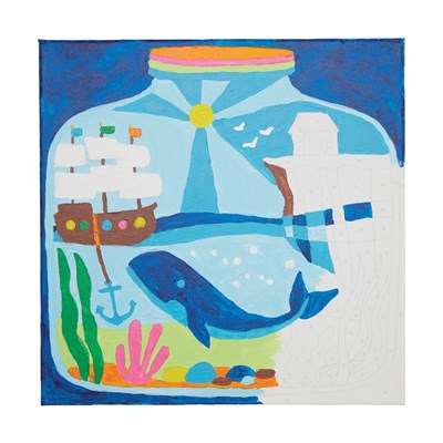 Ooly Colorific Canvas Sayılarla Boyama - Tiny Treasures