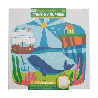Ooly Colorific Canvas Sayılarla Boyama - Tiny Treasures