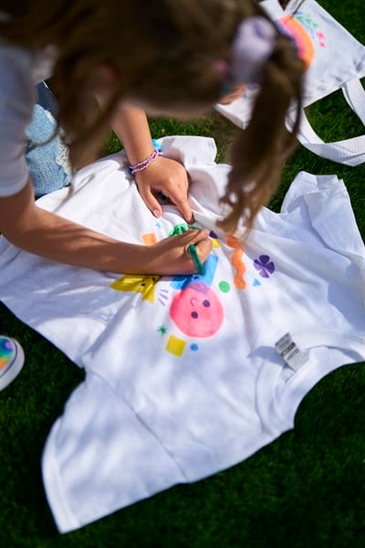 Ooly Fabric Doodlers 12'li Kumaş Boya Kalemi