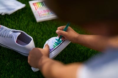 Ooly Fabric Doodlers 12'li Kumaş Boya Kalemi