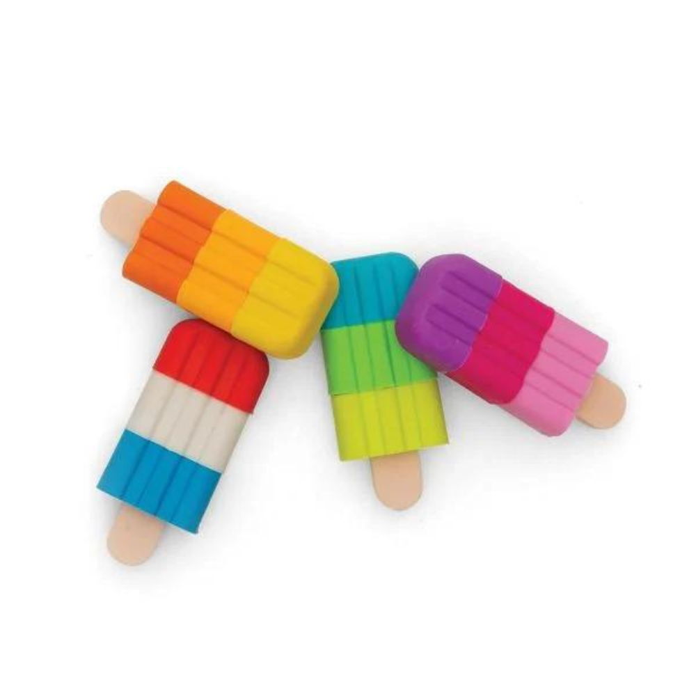 Ooly Icy Pops 4'lü Kokulu Silgi Seti