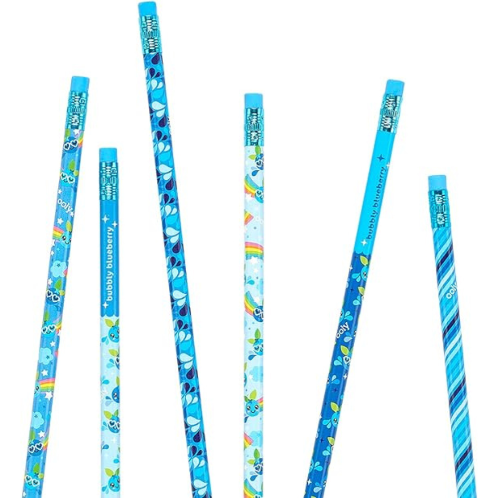 Ooly Juicy Yabanmersini Kokulu 6'lı Kurşun Kalem