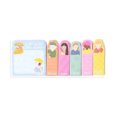 Ooly Note Pals Yapışkanlı Etiket Seti - Call Me