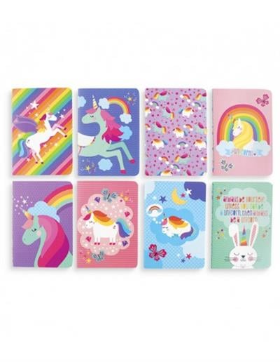Ooly Pocket Pal Mini 8li Defter Seti - Unique Unicorns