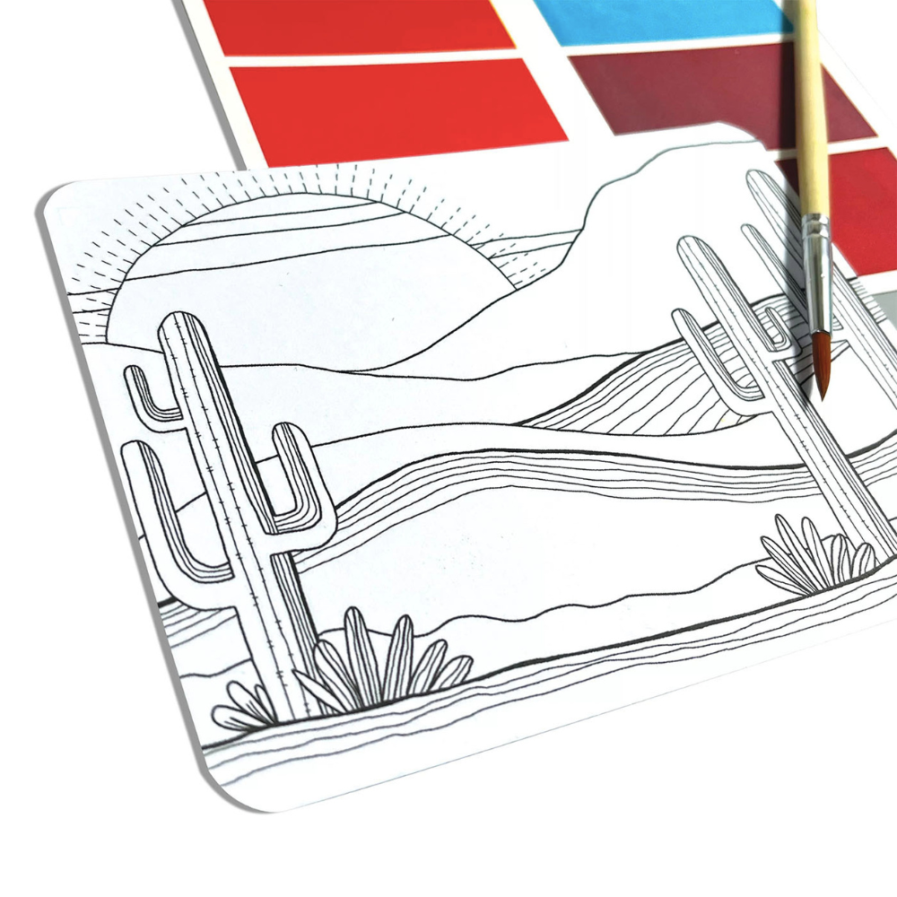 Ooly Scenic Hues Sulu Boya Sanat Seti - Desert Getaway