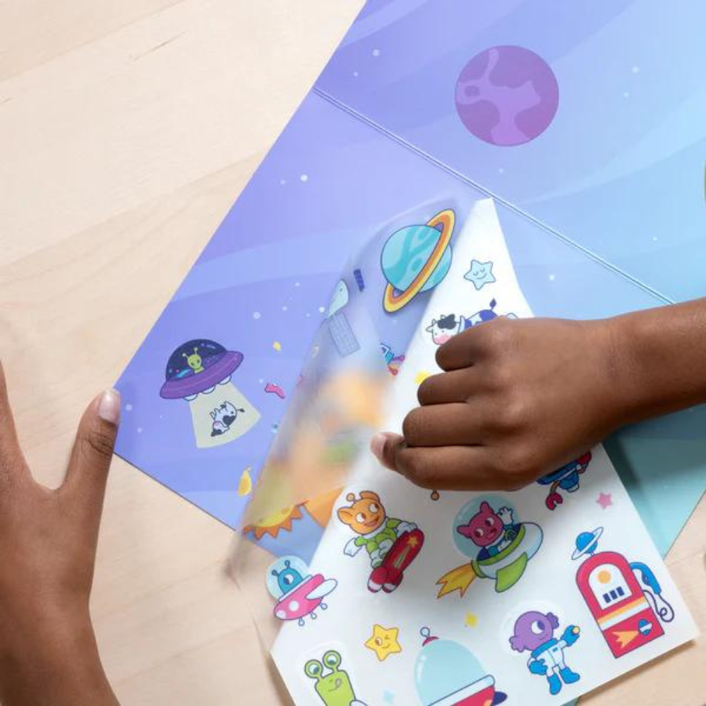 Ooly Set The Scene Transfer Çıkartma Seti - Day At The Fair