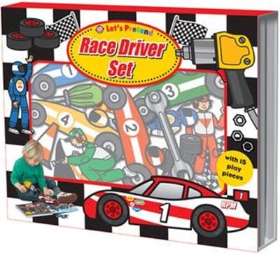 Priddy Books Let's Pretend Race Driver Set
