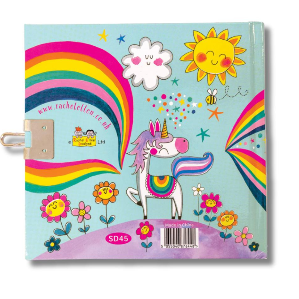 Rachel Ellen Kilitli Günlük / Magical Rainbow Adventure