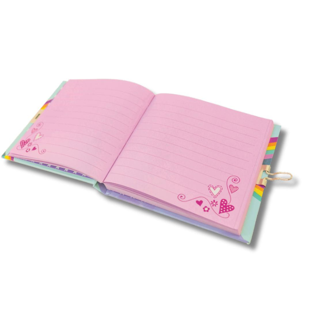 Rachel Ellen Kilitli Günlük / Magical Rainbow Adventure