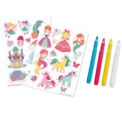 Ses Creative Tak Çıkar Pencere Eğlencesi - Prenses Dünyası