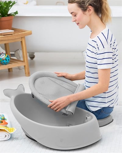 Skip Hop Moby 3'ü 1 Arada Akıllı Küvet - Gri