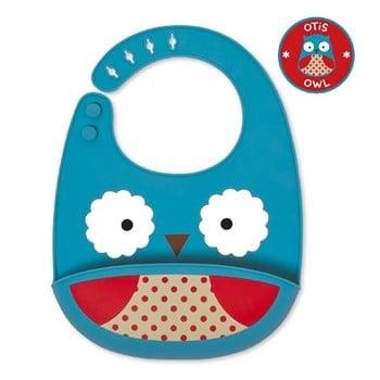 Skip Hop Zoo Silikon Önlük Baykuş