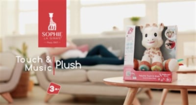Sophie la Girafe Peluş Touch and Play Müzikli Sophie la Girafe