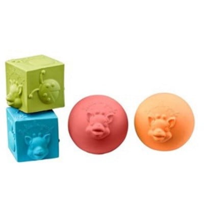 Sophie So Pure Kauçuk 2'şerli Top & Küp