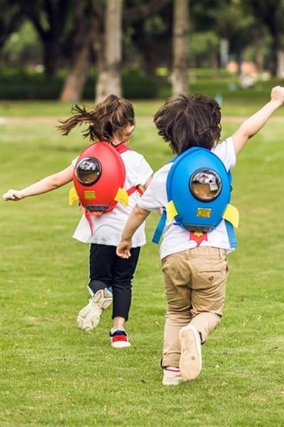 Supercute Rocket Sırt Çantası - Kırmızı