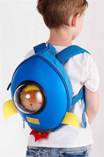 Supercute Rocket Sırt Çantası - Mavi