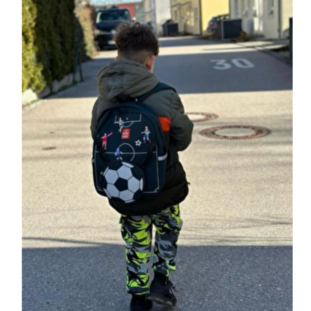 Supercute Two in One Sırt Çantası - Football