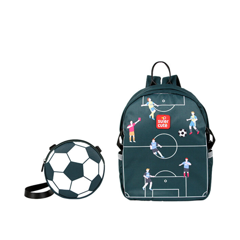 Supercute Two in One Sırt Çantası - Football