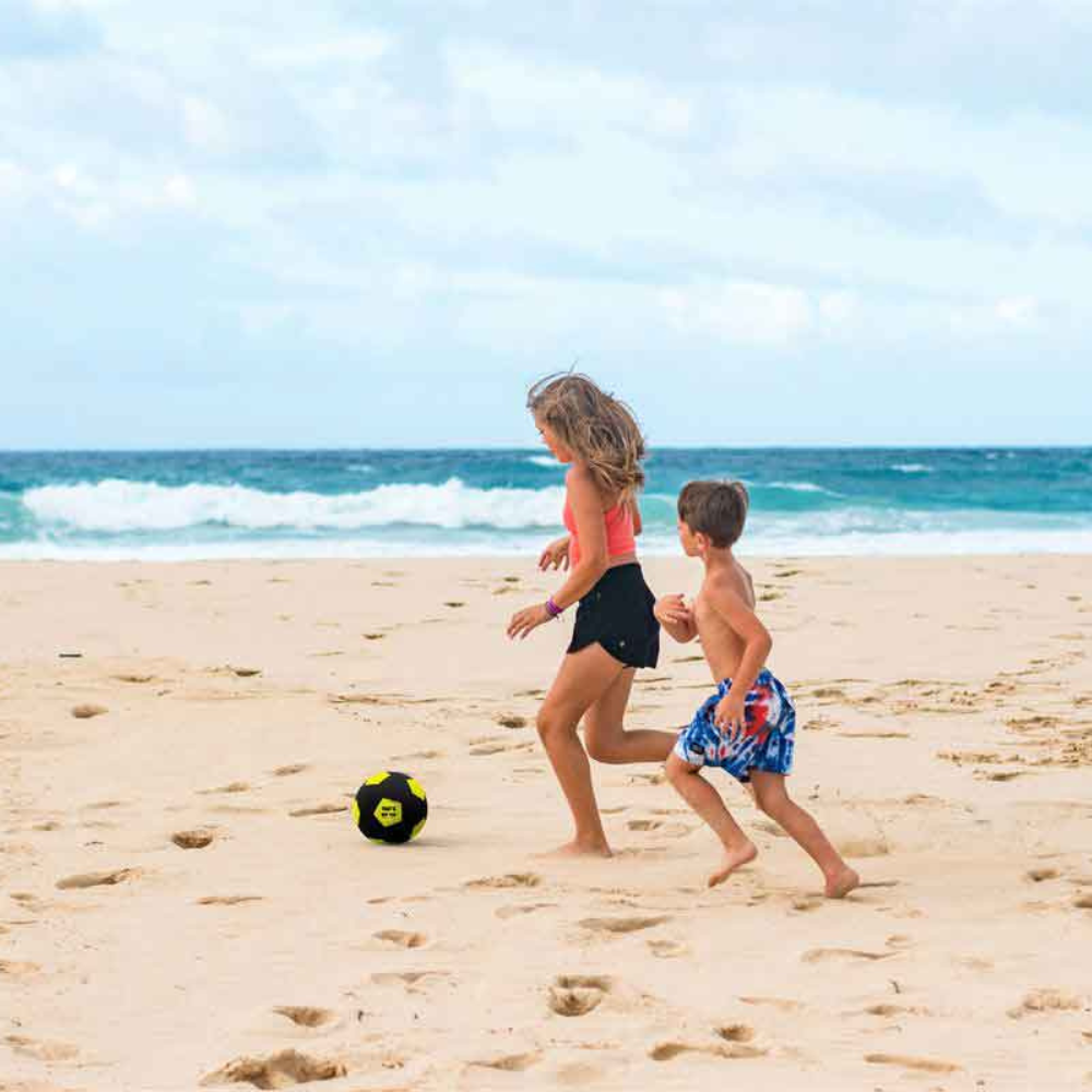 That's My Fun Plaj Futbol Topu Neon Sarı - Boyut 3