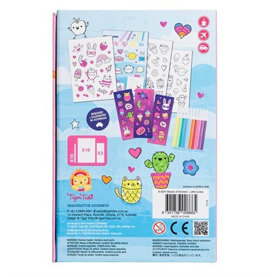 Tiger Tribe Çıkartmalı Boyama - Little Cuties