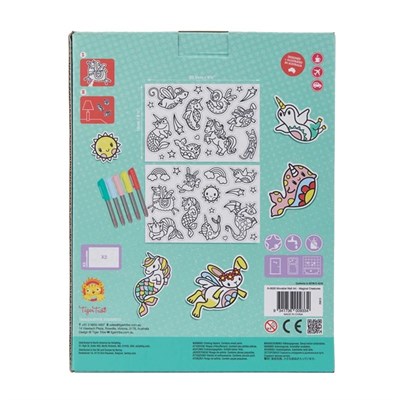 Tiger Tribe Hareketli Duvar Sanatı - Magical Creatures