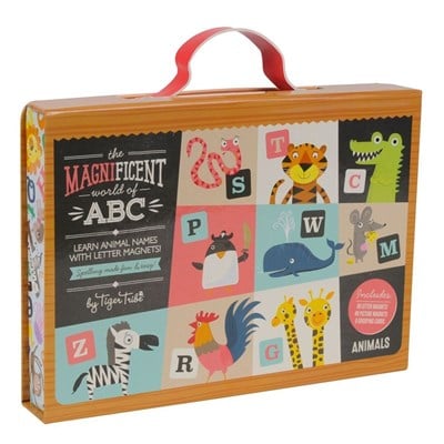 Tiger Tribe Mıknatıslı Okuma Seti - ABC Animals