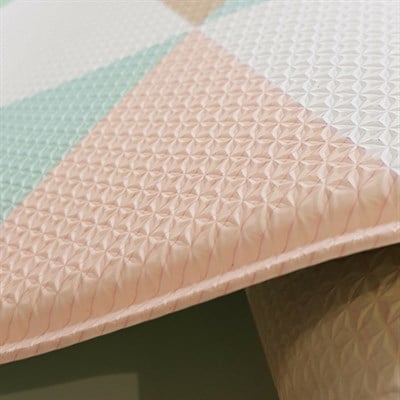 Unigo Comflor Oyun Halısı - Pastel Triangle (210cm x 140cm x 13mm)