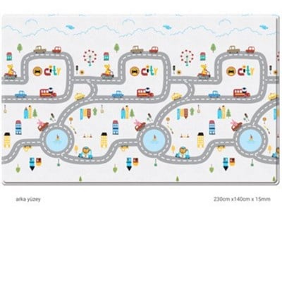 Unigo Dwinguler Animal Driver Oyun Matı/Halısı (230cm x 140cm x 15mm)