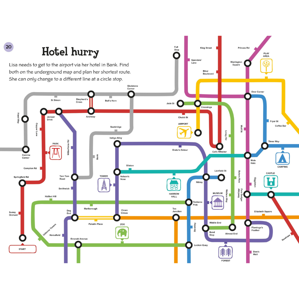 Usborne 100 Things To Do On A Plane