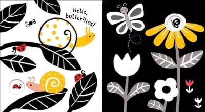 Usborne Baby's Black&White Books Outdoors