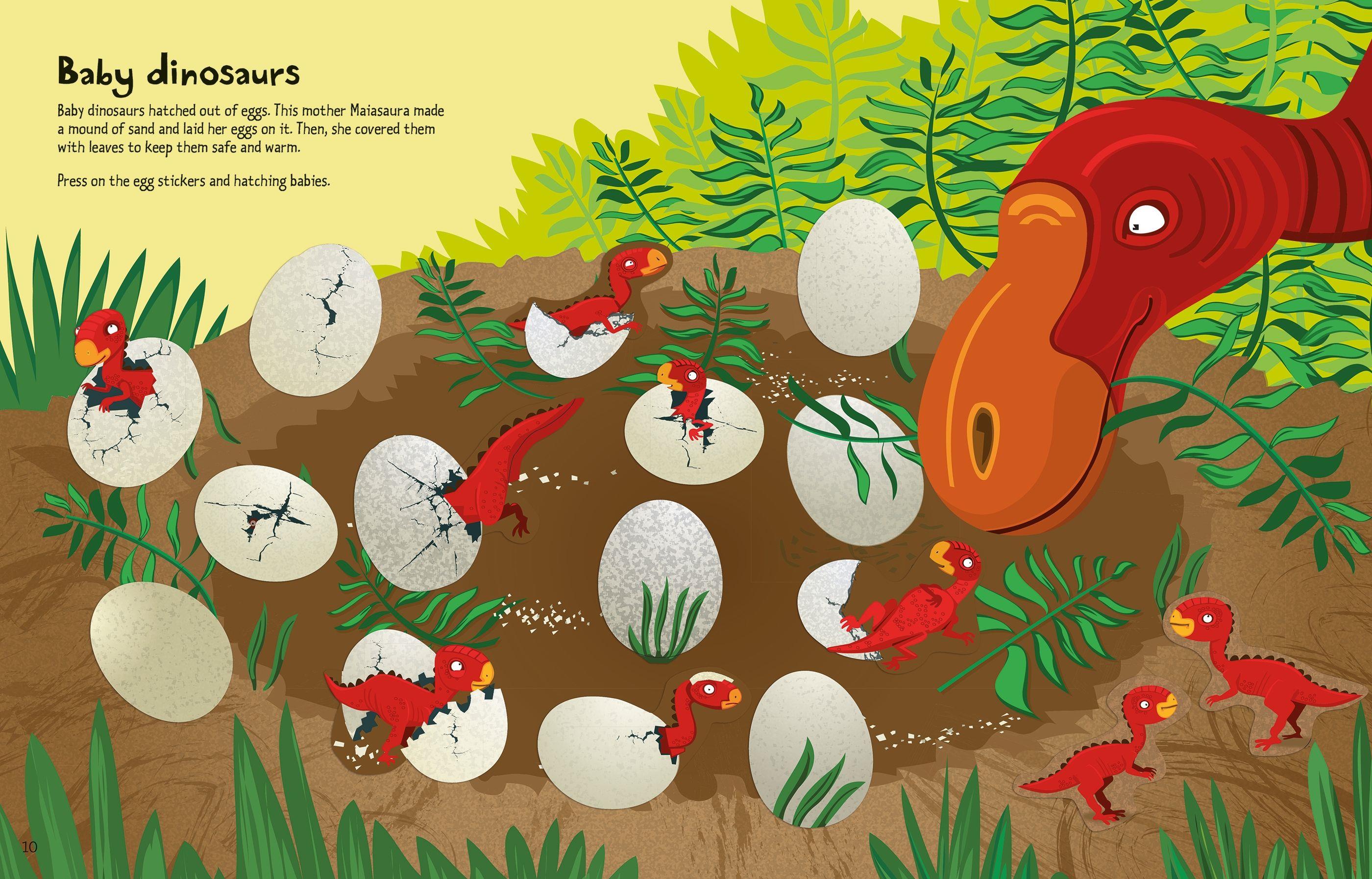 Usborne Big Dinosaur Sticker book