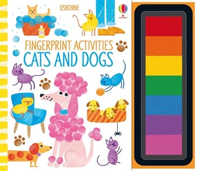 Usborne Fingerprint Activities Cats and Dogs